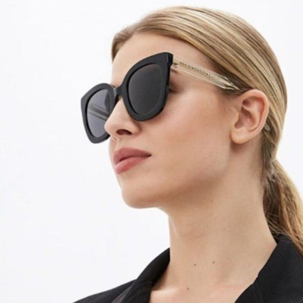 FINAL PRICE NEW GUCCI GG0564SN 001 GREY BLACK SUNGLASSES - Picture 1 of 9